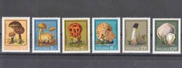 Poland Mushrooms 1980 Mi#2693-2698 Mint Never Hinged - Mushrooms
