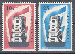Netherlands 1956 Europa CEPT Mi#683-684 Mint Never Hinged - 1956