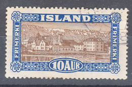 Iceland Island Ijsland 1925 Mi#115 Used - Gebraucht