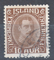 Iceland Island Ijsland 1931 Mi#161 Used - Gebruikt