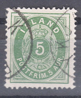 Iceland Island Ijsland 1882 Mi#13 Used - Gebraucht