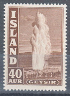 Iceland Island Ijsland 1939 Mi#213 Mint Never Hinged - Unused Stamps