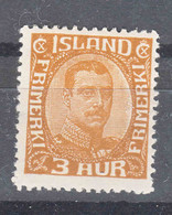 Iceland Island Ijsland 1920 Mi#84 Mint Hinged - Ongebruikt