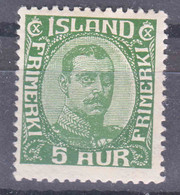 Iceland Island Ijsland 1920 Mi#86 Mint Hinged - Ungebraucht