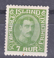 Iceland Island Ijsland 1931 Mi#160 Mint Hinged - Nuovi