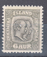 Iceland Island Ijsland 1907 Mi#52 Mint Hinged - Nuovi