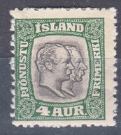 Iceland Island Ijsland 1907 Porto Mi#25 Mint Hinged - Nuevos