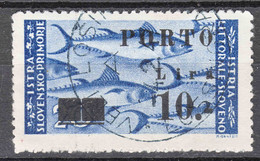 Istria Litorale Yugoslavia Occupation, Porto 1946 Sassone#17 Used - Occ. Yougoslave: Istria