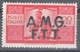 Italy Trieste Zone A AMG-FTT 1947 Sassone#17 Mint Never Hinged - Mint/hinged