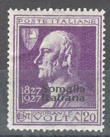 Italy Colonies Somalia 1927 Sassone#109 Mint Hinged - Somalie