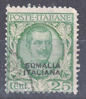 Italy Colonies Somalia 1926 Sassone#96 Used - Somalie