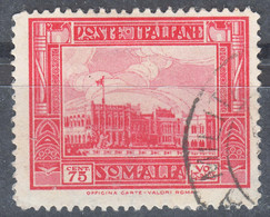 Italy Colonies Somalia 1932 Pictorial Sassone#176 Used - Somalië