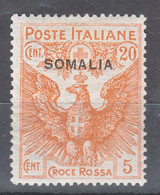 Italy Colonies Somalia 1916 Sassone#22 Mint Hinged - Somalië