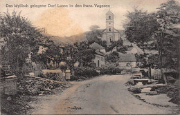 LUSSE (88-Vosges) Centre Du Village - Eglise-Feldpost - Briefstempel-Ldst. J.B. Mosbach-Cachet Militaire - Autres & Non Classés