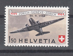 Switzerland 1944 Airmail Mi#438 Mint Never Hinged - Ongebruikt