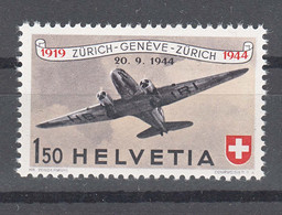 Switzerland 1944 Airmail Mi#438 Mint Never Hinged - Nuovi