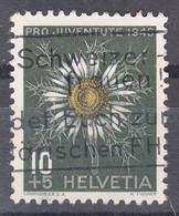 Switzerland 1943 Pro Juventute Flowers Mi#425 Used - Gebraucht