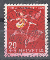 Switzerland 1943 Pro Juventute Flowers Mi#426 Used - Used Stamps