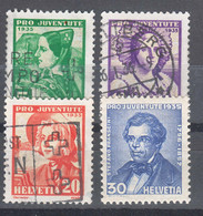 Switzerland 1935 Pro Juventute Mi#287-290 Used/mint Hinged - Used Stamps