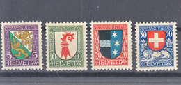 Switzerland 1926 Pro Juventute Mi#218-221 Mint Never Hinged - Unused Stamps