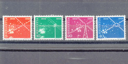 Switzerland 1952 Mi#566-569 Mint Never Hinged - Unused Stamps