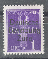 Germany Occupation Of Zadar (Zara) 1943 Mi#27 Mint Never Hinged - Ocupación 1938 – 45