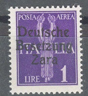 Germany Occupation Of Zadar (Zara) 1943 Mi#27 Mint Never Hinged - Besetzungen 1938-45
