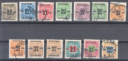 Denmark 1918 Mi#84-96 Used - Used Stamps