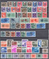 Germany Occupation Of Slovenia Laibach 1944 Complete Mi#1-60 + Porto Mi#1-9 Mixed Mint Hinged And Never Hinged, 2 Cert. - Ocupación 1938 – 45