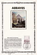 Feuillet Tirage Limité 400 Exemplaires 2147 Abbaye Notre-Dame De Scourmont Rochefort - Panes