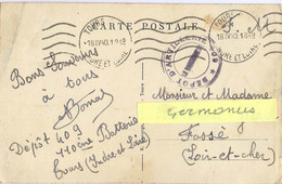 GUERRE 39-45 DEPOT D’ARTILLERIE 409 110e BATTERIE TOURS INDRE-ET-LOIRE Du 18-4-40 - Oorlog 1939-45