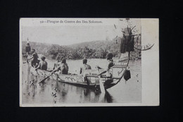 SALOMON - Carte Postale - Pirogue De Guerre Des Îles Salomon - L 82212 - Islas Salomon