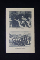 PAPOUASIE NOUVELLE GUINÉE - Carte Postale - Types De La Montagne - 2 Vues Des Papous - L 82216 - Papouasie-Nouvelle-Guinée