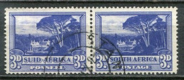 Union Of South Africa Südafrika Mi# 193-4 Gestempelt/used - Definitives Farm Building - Used Stamps