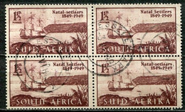 Union Of South Africa Südafrika Mi# 209-10 Gestempelt/used - Natal Settlers, Ship - Used Stamps
