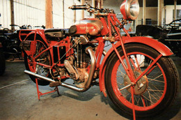 Motocyclette - Monet-Goyon 1928, Type H - Musée De L'Automobile Et De La Moto, Chatellerault - Carte Non Circulée - Motos