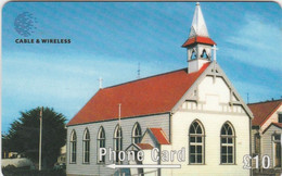 Falkland Islands,  FLK289C, St. Mary's Church, 2 Scans.   289CFKC. - Falkland