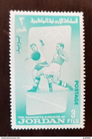 JORDANIE Football. Soccer . JEUX OLYMPIQUES 1 Valeur Dentelée Neuf Sans Gomme - Unused Stamps