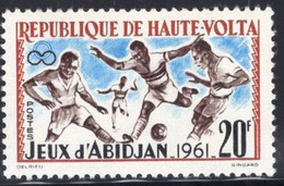 HAUTE VOLTA Football Soccer Yvert N°104 Neuf Sans Gomme - Unused Stamps