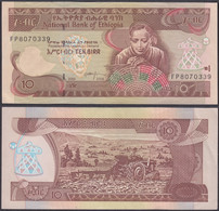 ETHIOPIA - 10 Birr EE2000 2008AD P# 48e Asia Banknote - Edelweiss Coins - Ethiopië