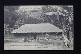 POLYNÉSIE - Carte Postale - Danses Indigènes - L 82257 - Polinesia Francesa