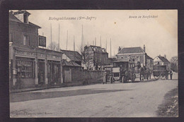 CPA [76] Seine Maritime > Boisguillaume Commerce Shop écrite Courrier Autobus - Andere & Zonder Classificatie