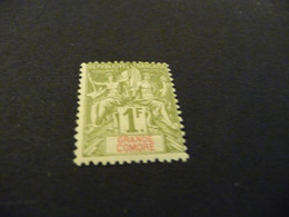 TP Colonies Françaises Grande Comores   Charnière N°13 - Unused Stamps