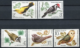 RUSSIE URSS Oiseaux, Pajaros, Aves, Birds, Rapace, Yvert 4627/31 Neuf Sans Charniere. MNH - Aigles & Rapaces Diurnes