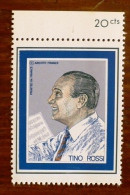 FRANCE, Musique , TINO ROSSI 1 Timbre Neuf Sans Charniere. MNH. (emis En 1969) - Musique