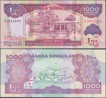 SOMALILAND - 1000 Shillings 2014 P# 20c Africa Banknote - Edelweiss Coins - Somalia