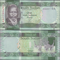 SOUTH SUDAN - 1 Pound ND (2011) KM# 4 Africa Banknote - Edelweiss Coins - South Sudan