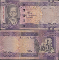 SOUTH SUDAN - 50 Pounds ND (2011) P# 9 Africa Banknote - Edelweiss Coins - Zuid-Soedan