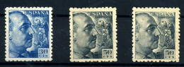 España Nº 924ic Y 927ic. Año 1940-45 - Sonstige & Ohne Zuordnung