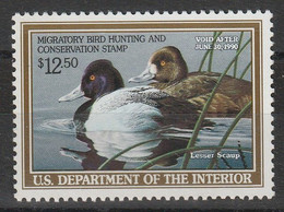 UNITED STATES - Hunting Permit Stamps - RW 56 ** (1989) Oiseaux - Canards - Duck Stamps